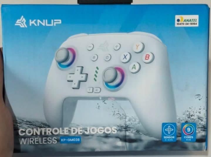 Controle para Jogos Wireless Branco