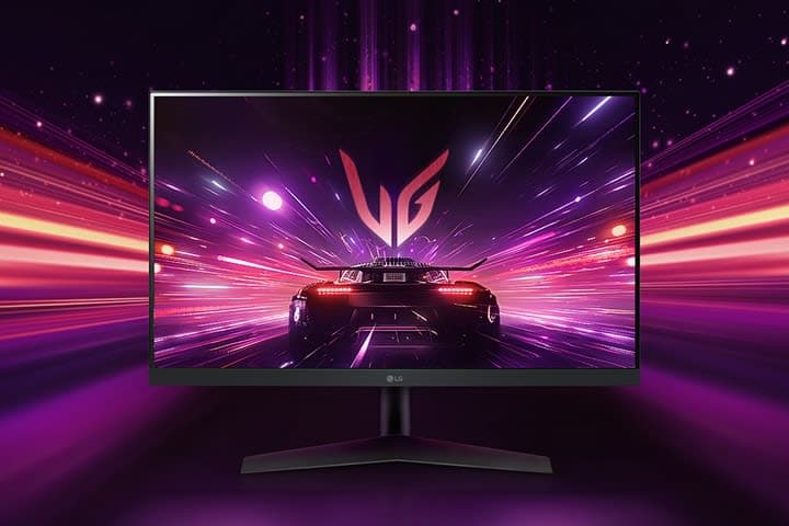 Monitor Gamer LG UltraGear 24” 24GS60F-B IPS Full HD 180Hz 1ms (GtG) NVIDIA® G-SYNC® AMD FreeSync™ HDR10 sRGB 99% HDMI DisplayPort